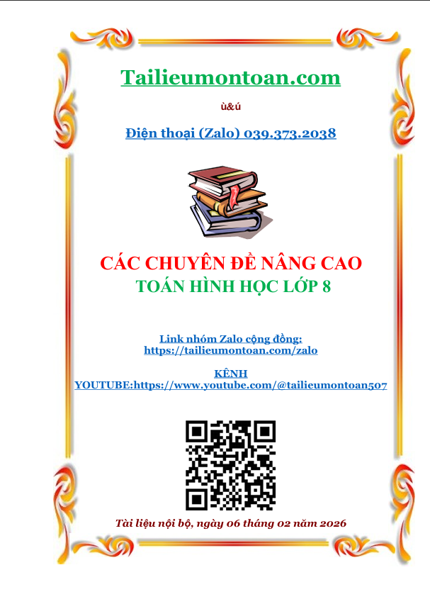 Các chuyên đề nâng cao hình học lớp 8